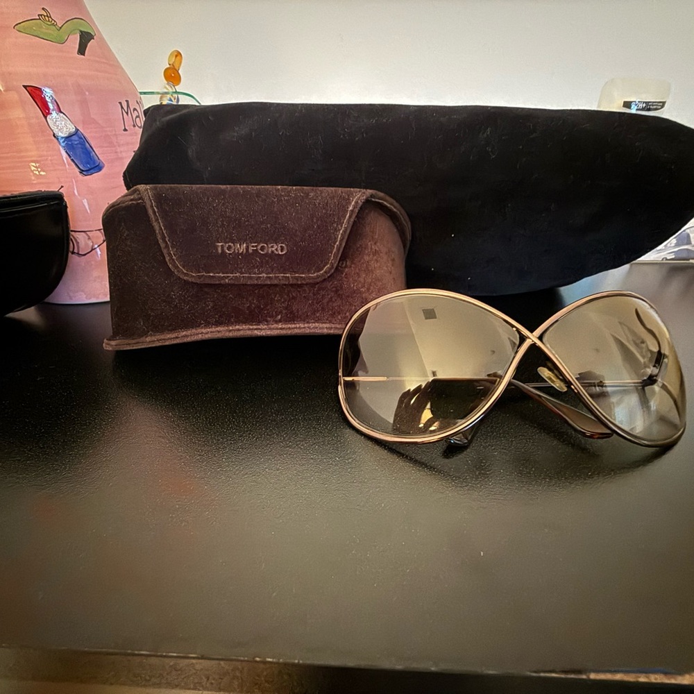Tom Ford Women's Sunglasses - Gold Frame